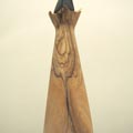 scultura edi sanna legno ramo ulivo basalto